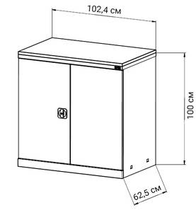 Размер инструментального шкафа-2